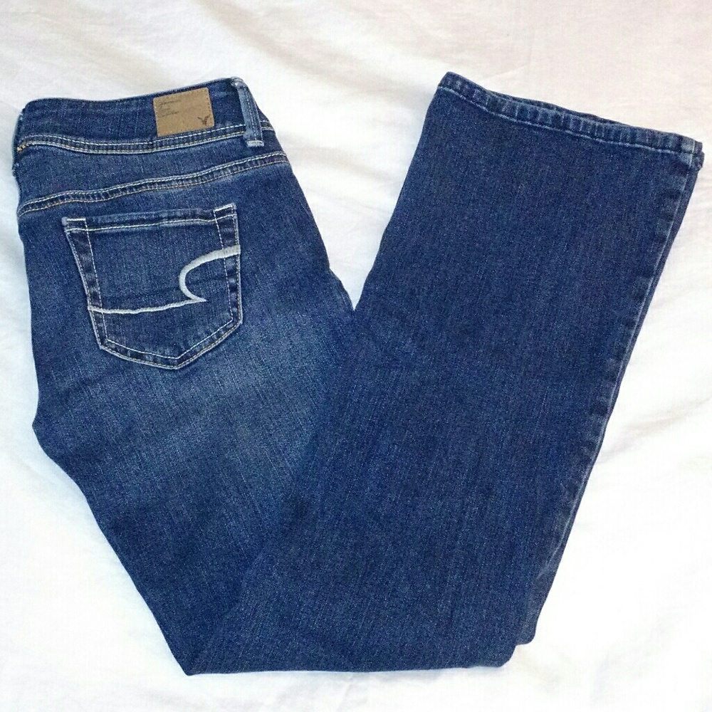 American Eagle - Indigo Denim Original Boot Jeans - Picture 6 of 13